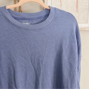 Blue Time & Tru Crewneck, Size L